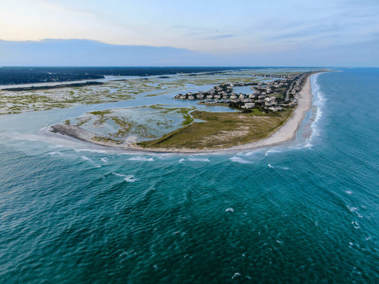 Figure Eight Island Aerial View
